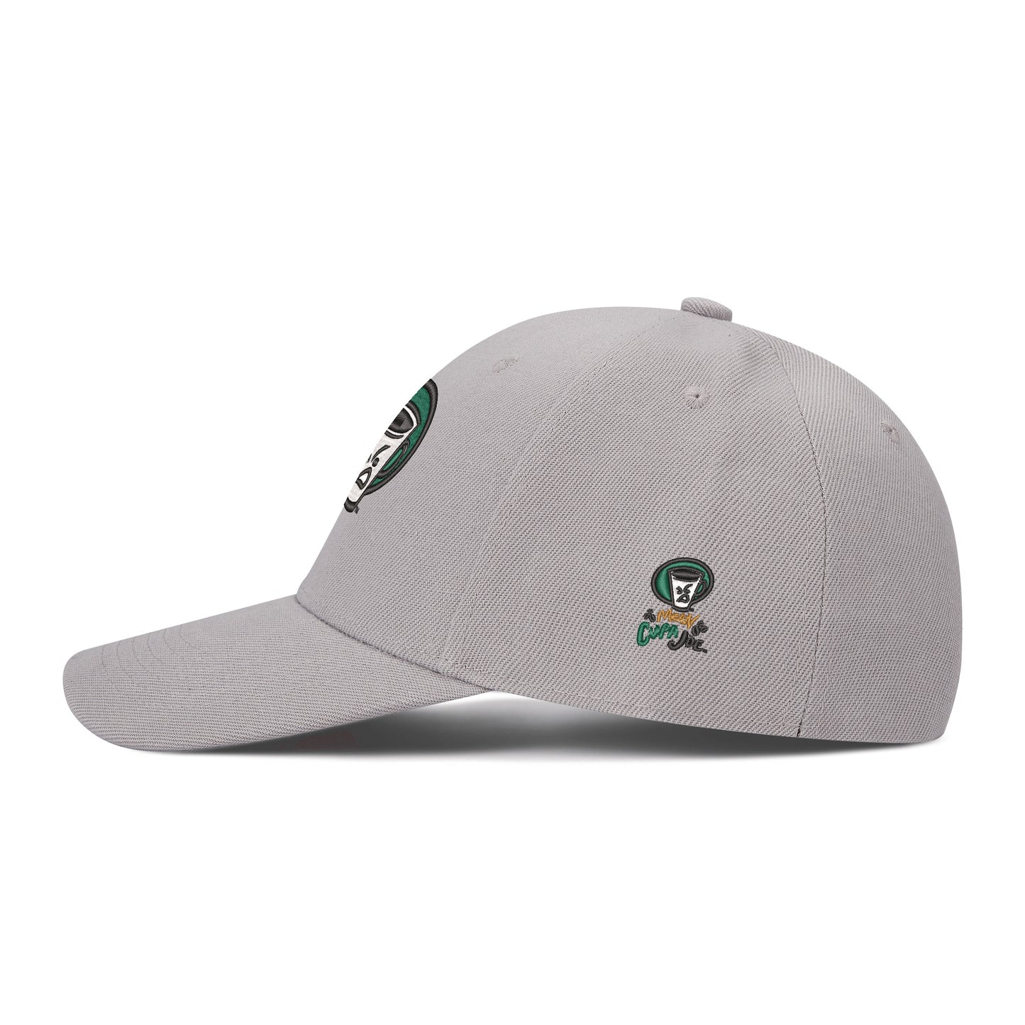 MCJ EMBROIDERED LOGO BALL CAP