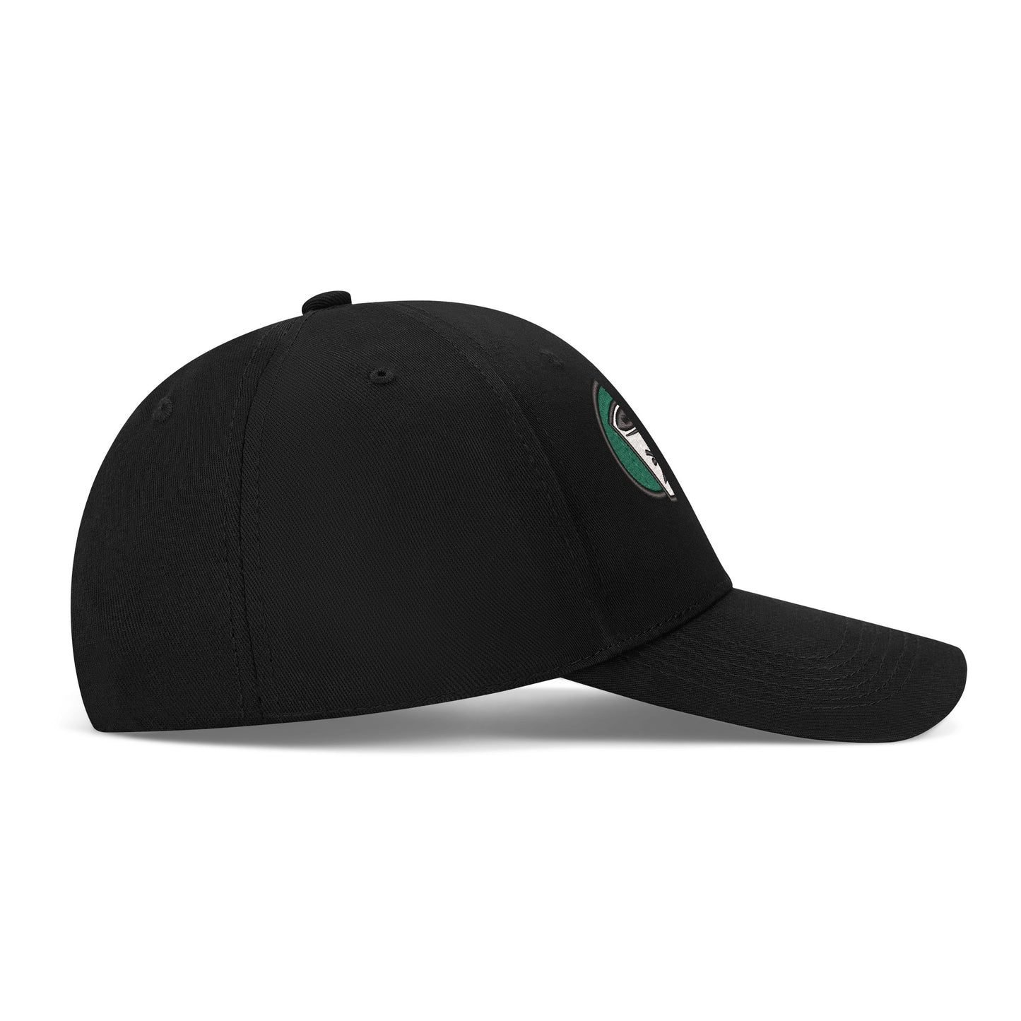 MCJ EMBROIDERED LOGO BALL CAP