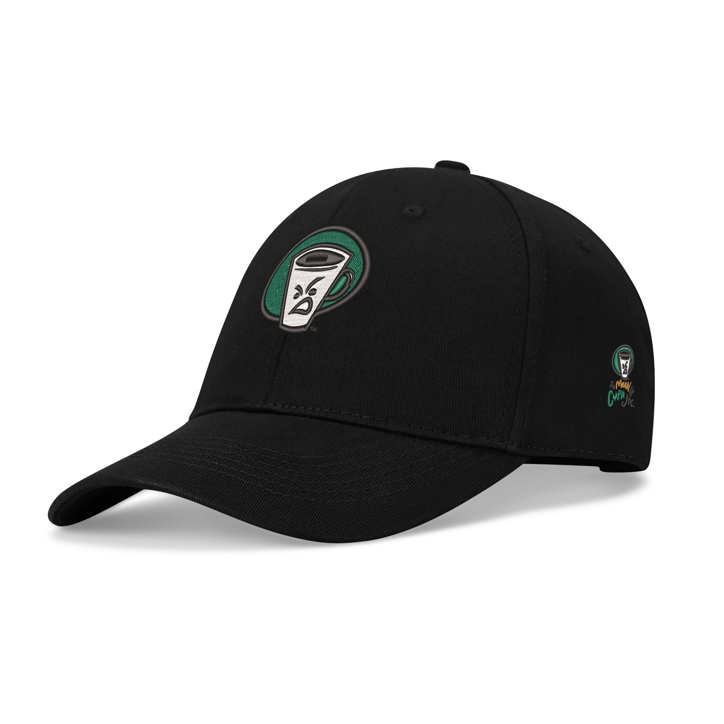 MCJ EMBROIDERED LOGO BALL CAP