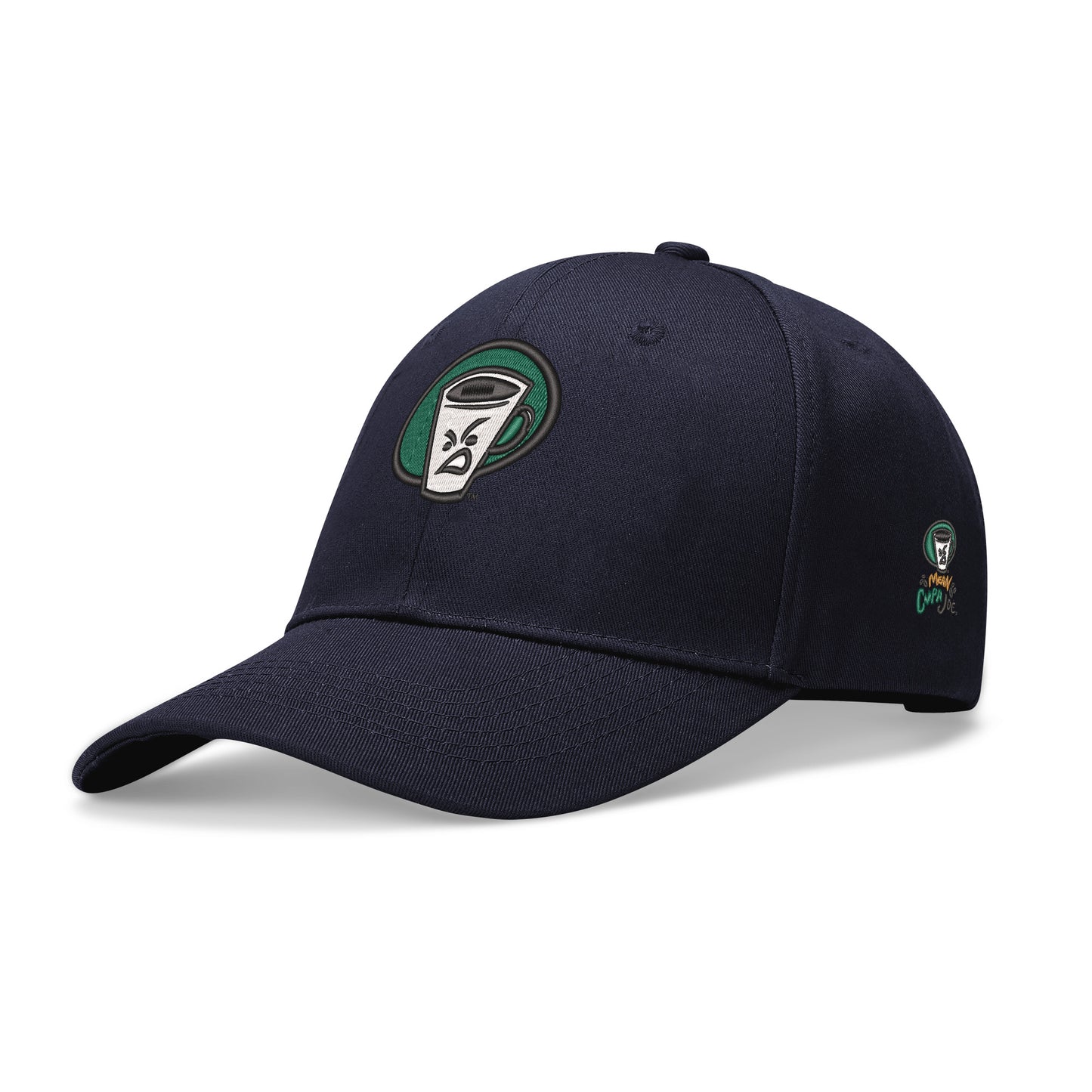 MCJ EMBROIDERED LOGO BALL CAP