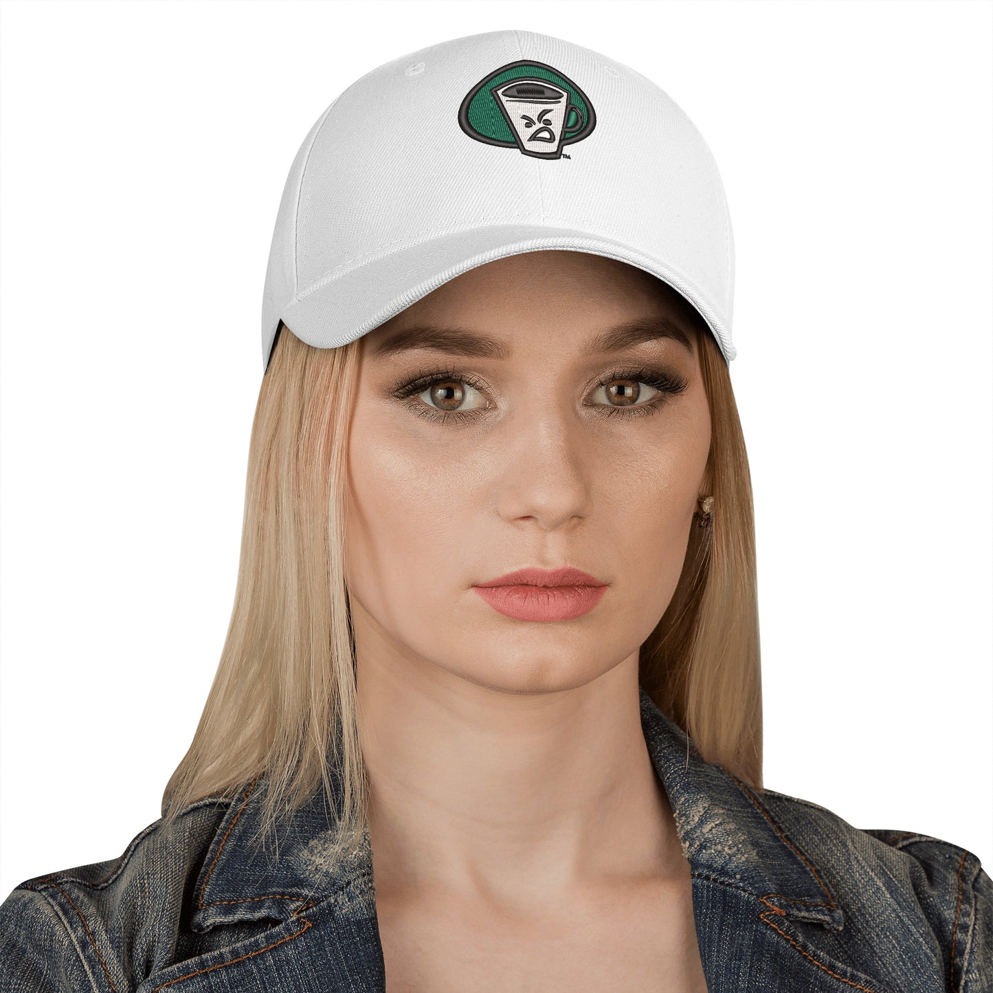 MCJ EMBROIDERED LOGO BALL CAP