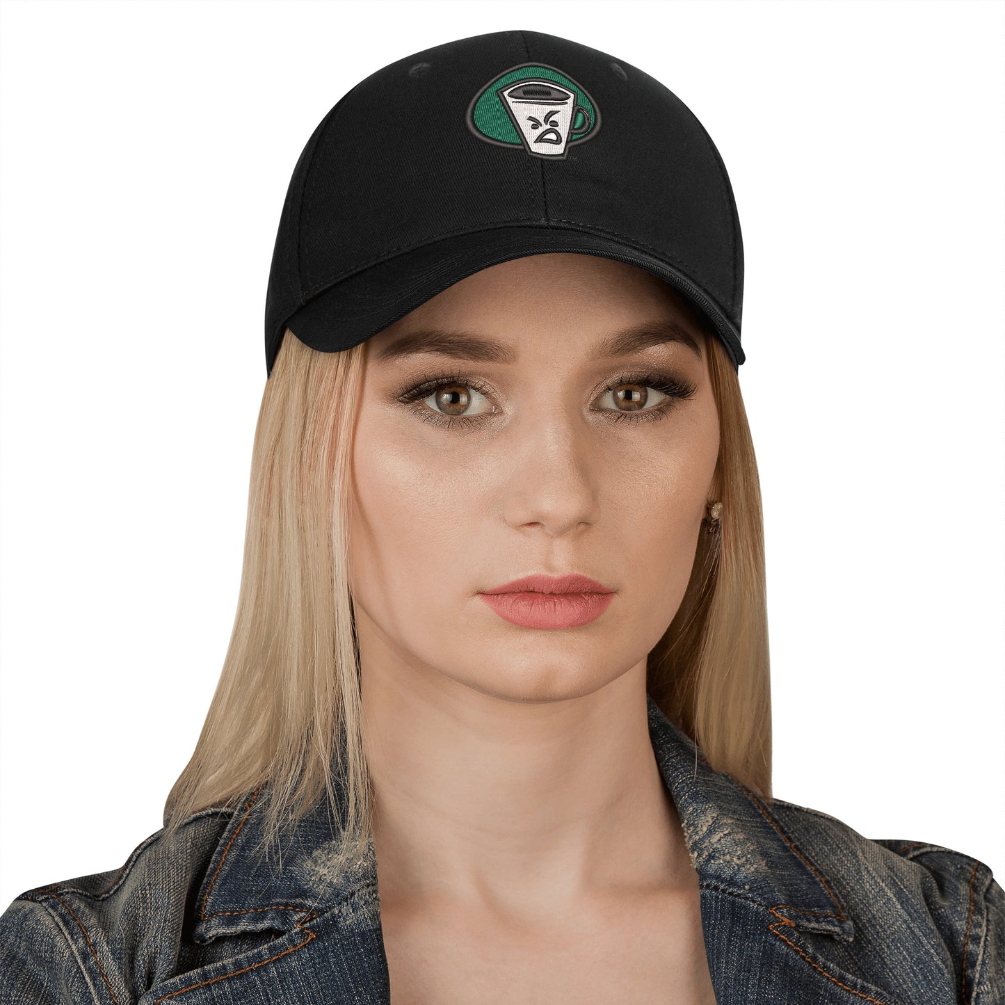 MCJ EMBROIDERED LOGO BALL CAP