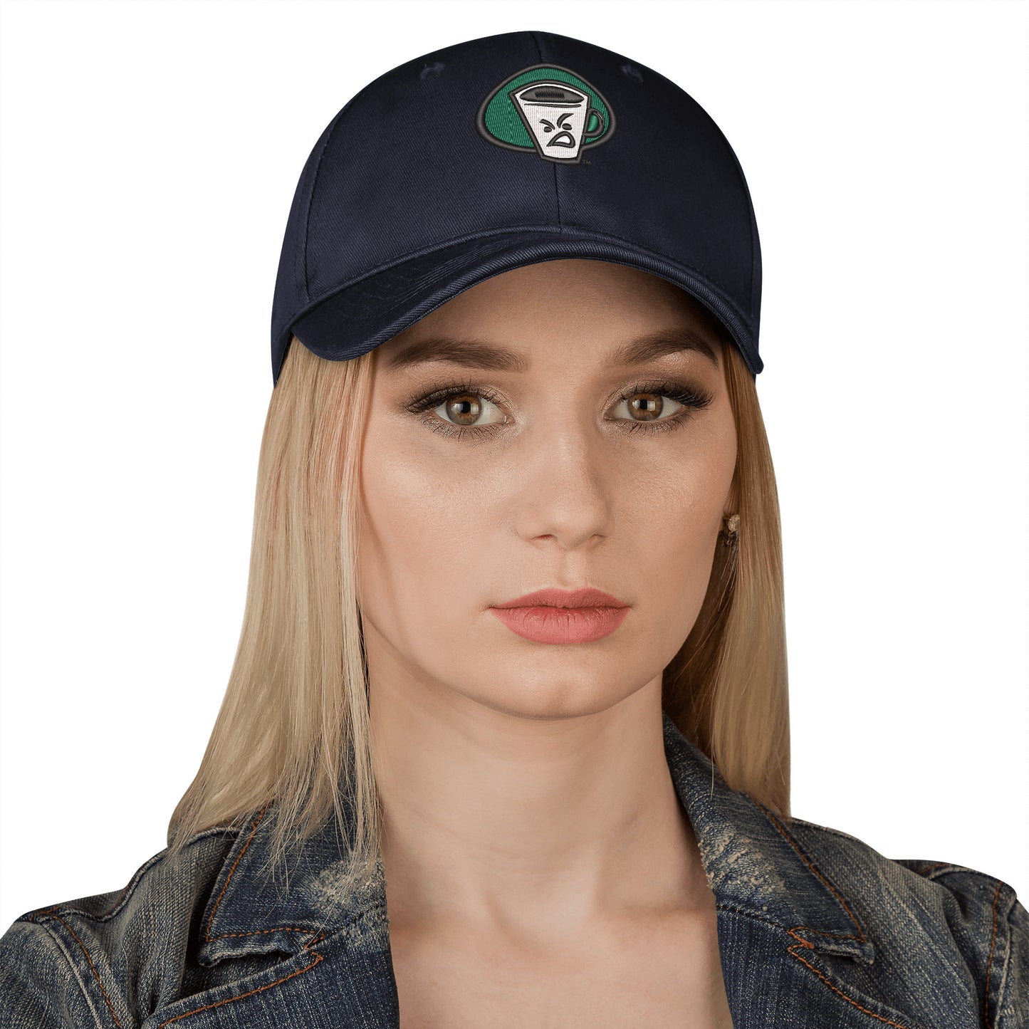 MCJ EMBROIDERED LOGO BALL CAP