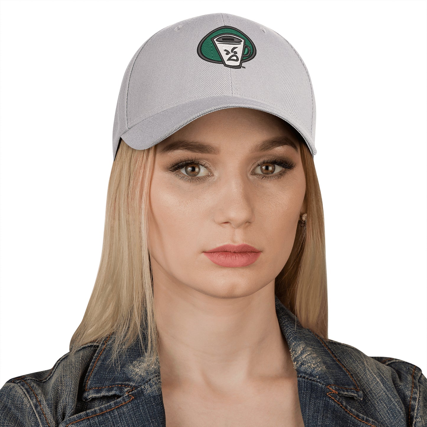 MCJ EMBROIDERED LOGO BALL CAP