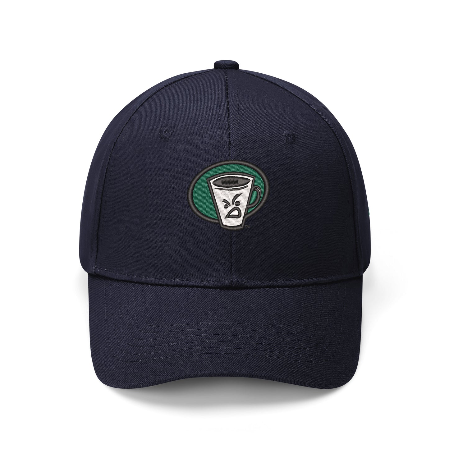 MCJ EMBROIDERED LOGO BALL CAP