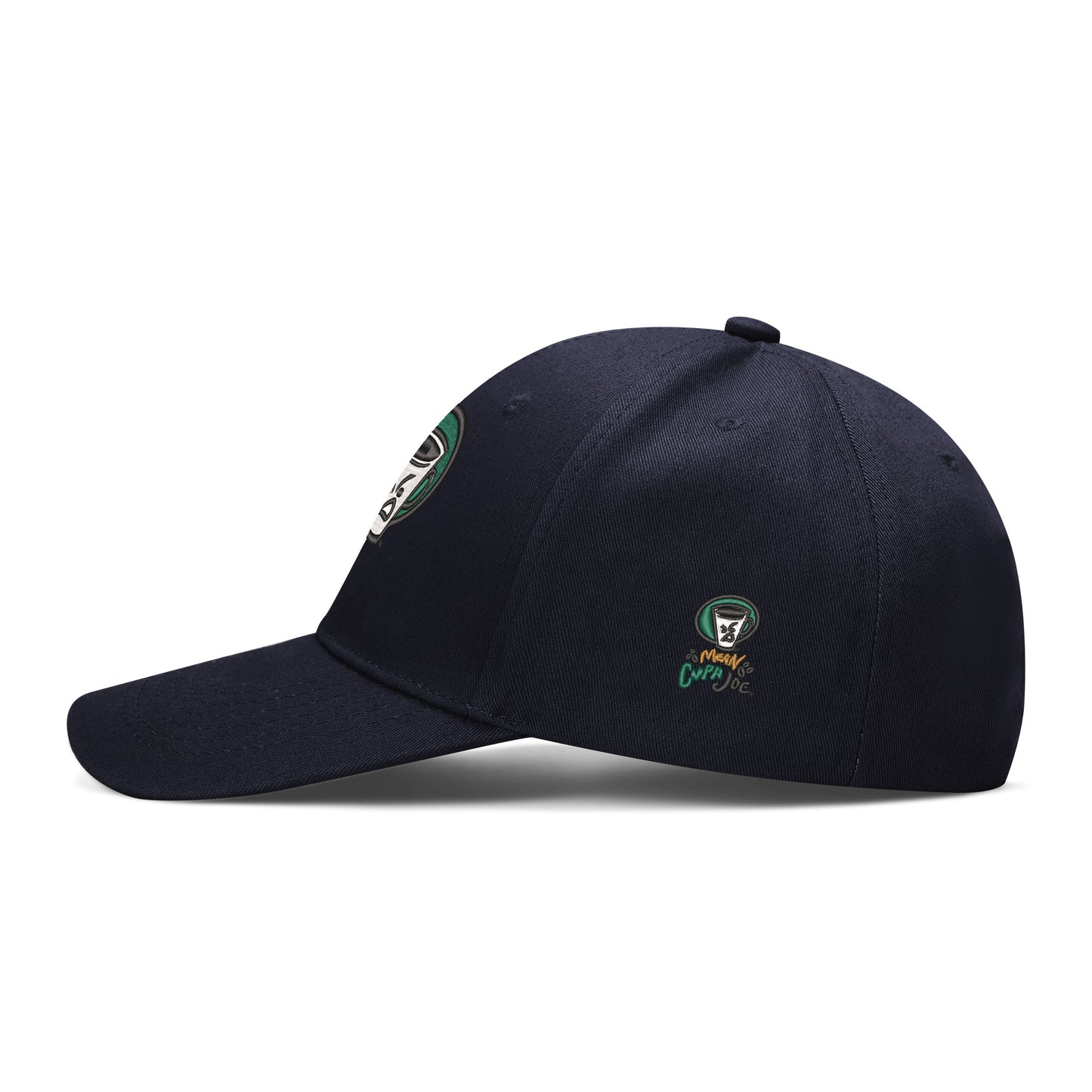 MCJ EMBROIDERED LOGO BALL CAP