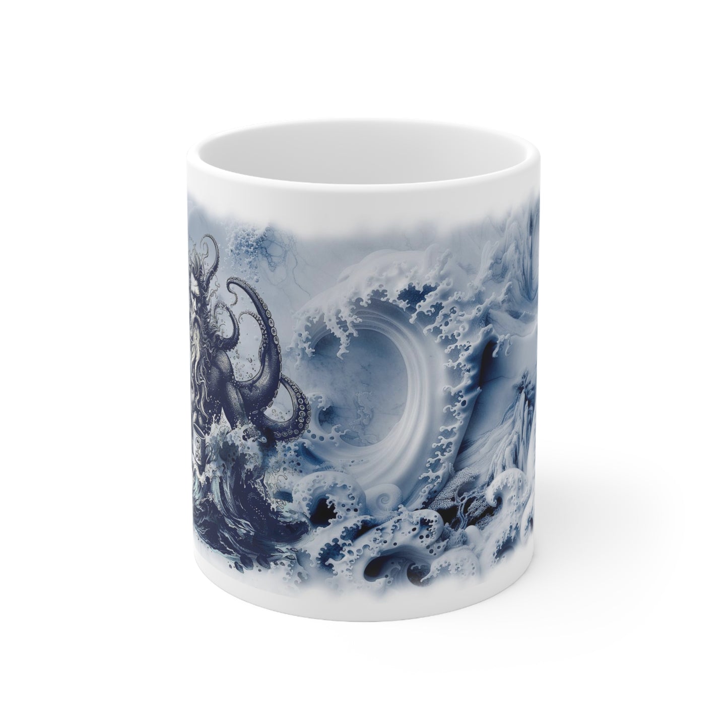 King Neptune Cup: Mean Cupa Joe Ceramic Mug 11oz