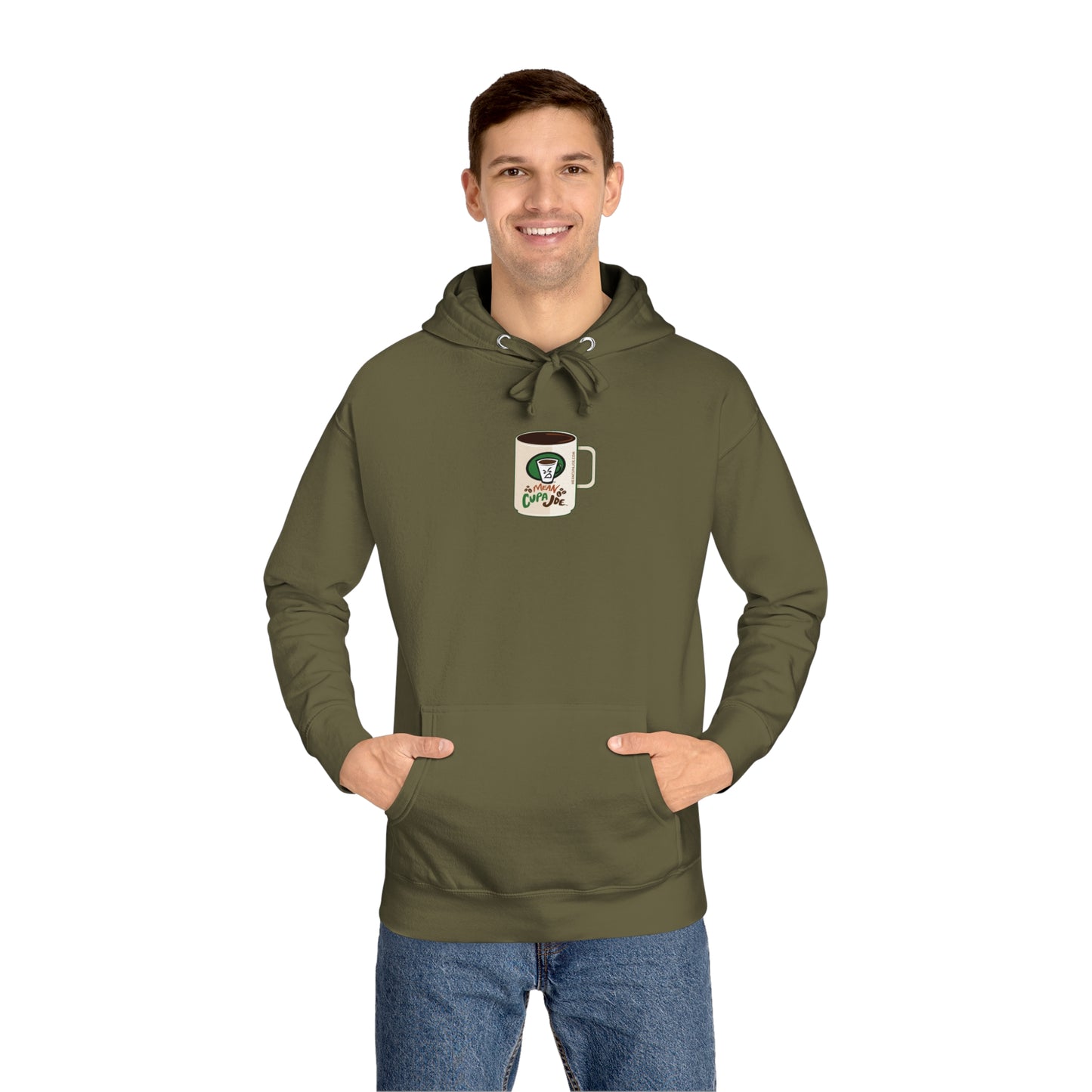 BIGFOOT: SEEK. SIP. DISCOVER!: Mean Cupa Joe Graphic Hoodies