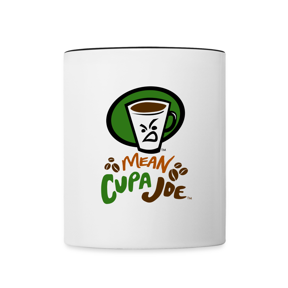 Mean Cupa Joe Coffee Mug - white/black