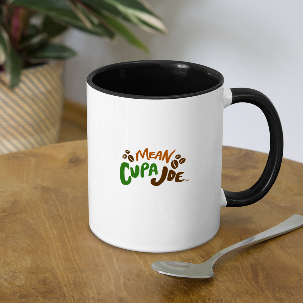 Mean Cupa Joe Coffee Mug - white/black