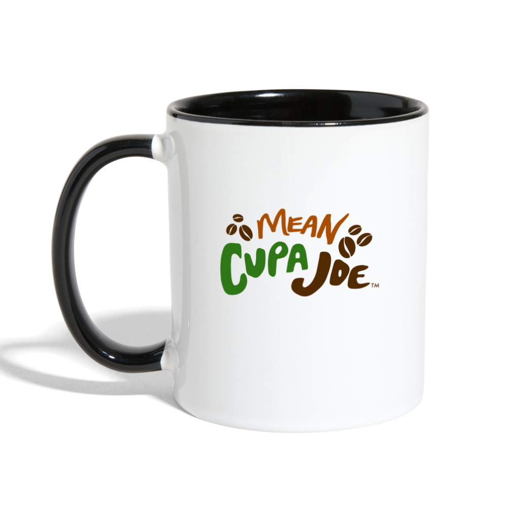 Mean Cupa Joe Coffee Mug - white/black