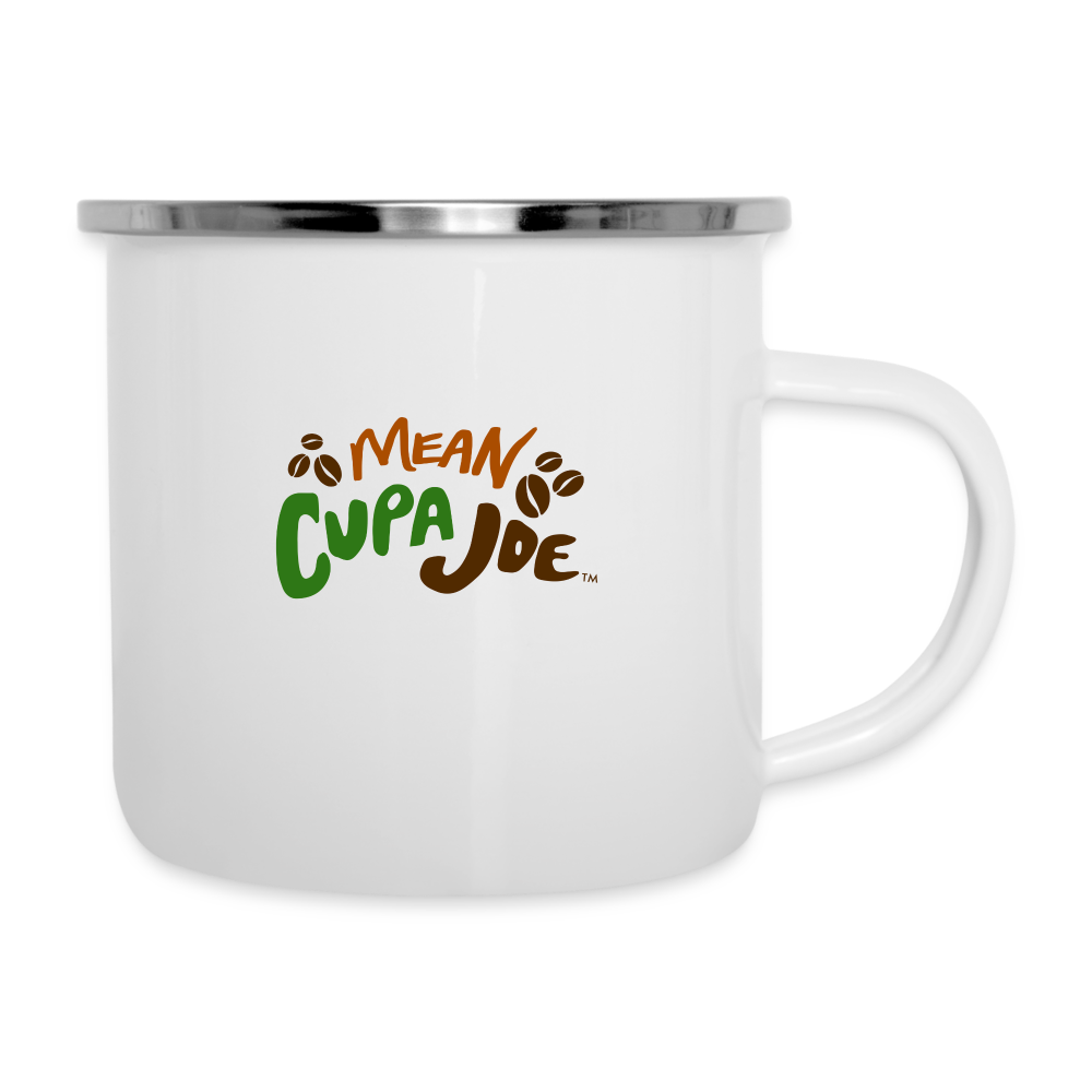 Mean Cupa Joe Camper Mug - white