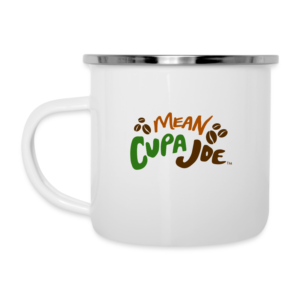 Mean Cupa Joe Camper Mug - white