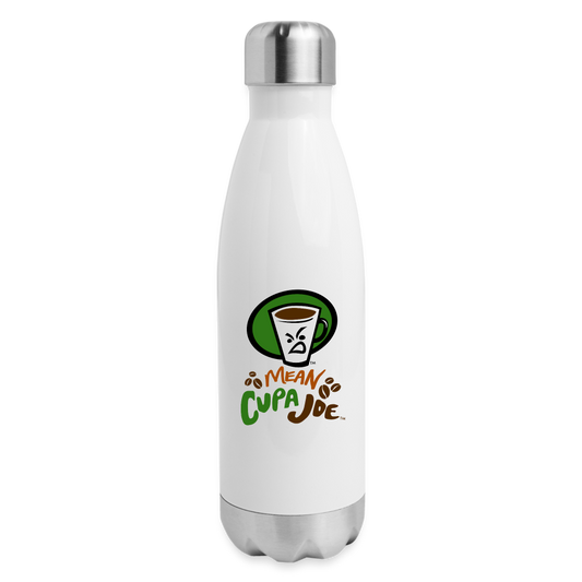 Mean Cupa JoeInsulated Stainless Steel Bottle - white