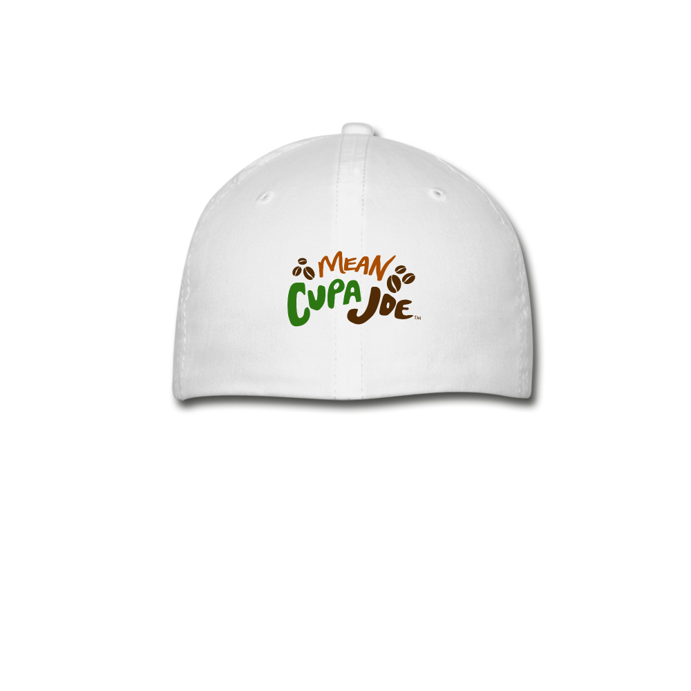 Mean Cupa Joe Ball Cap - white