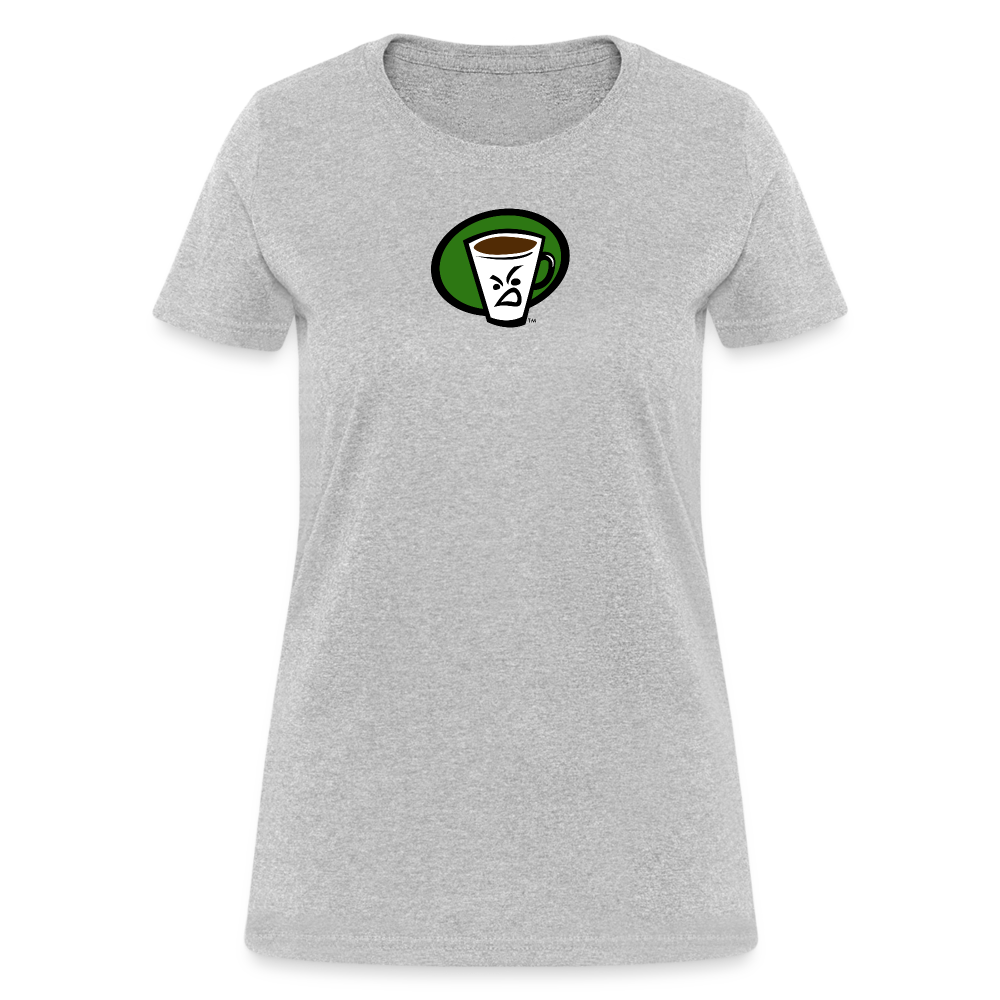 Mean Cup Joe Women's T-Shirt - heather gray